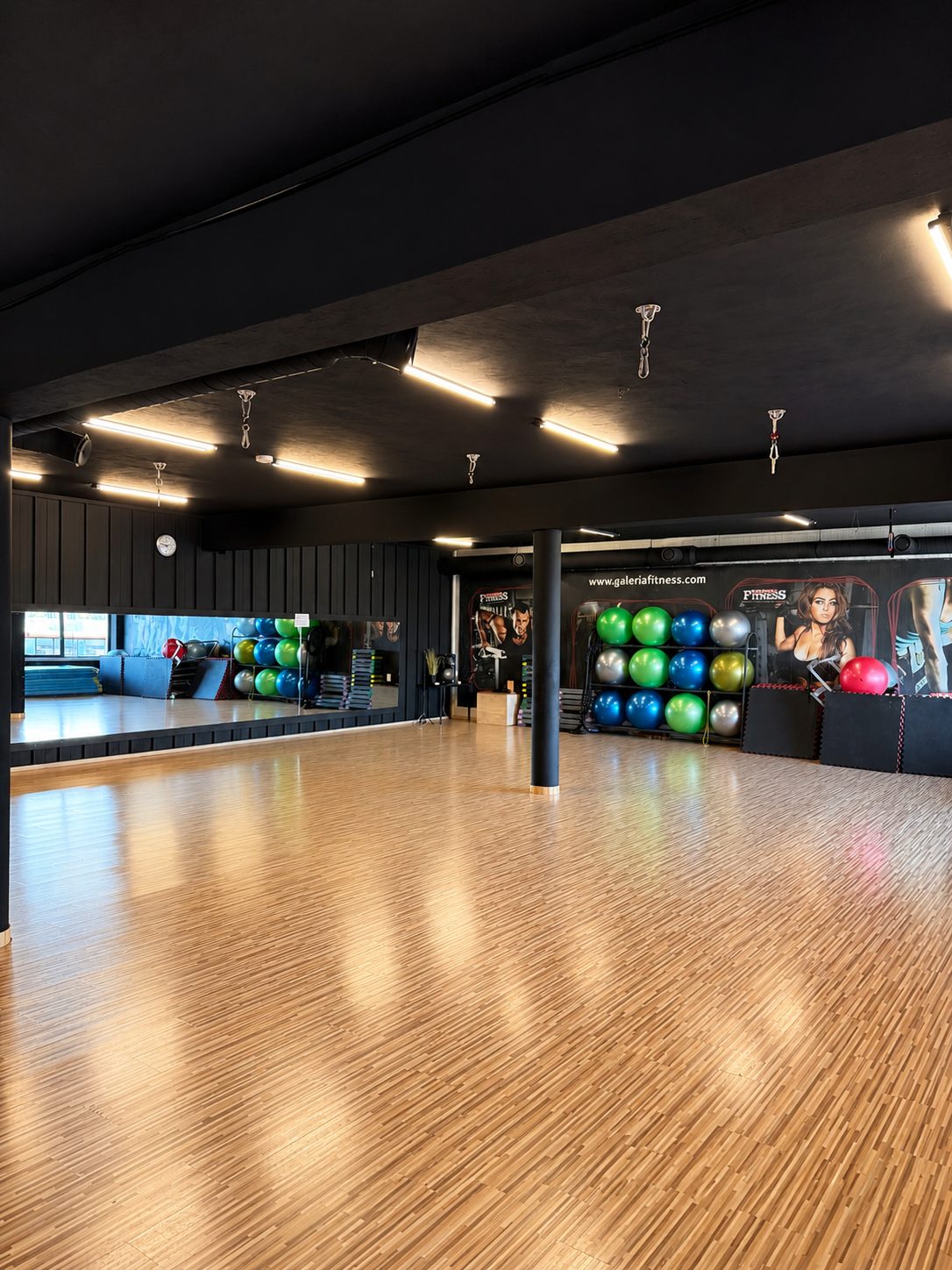 Sala taneczna Quicksteps w Galerii Fitness Kołecki w Ciechanowie